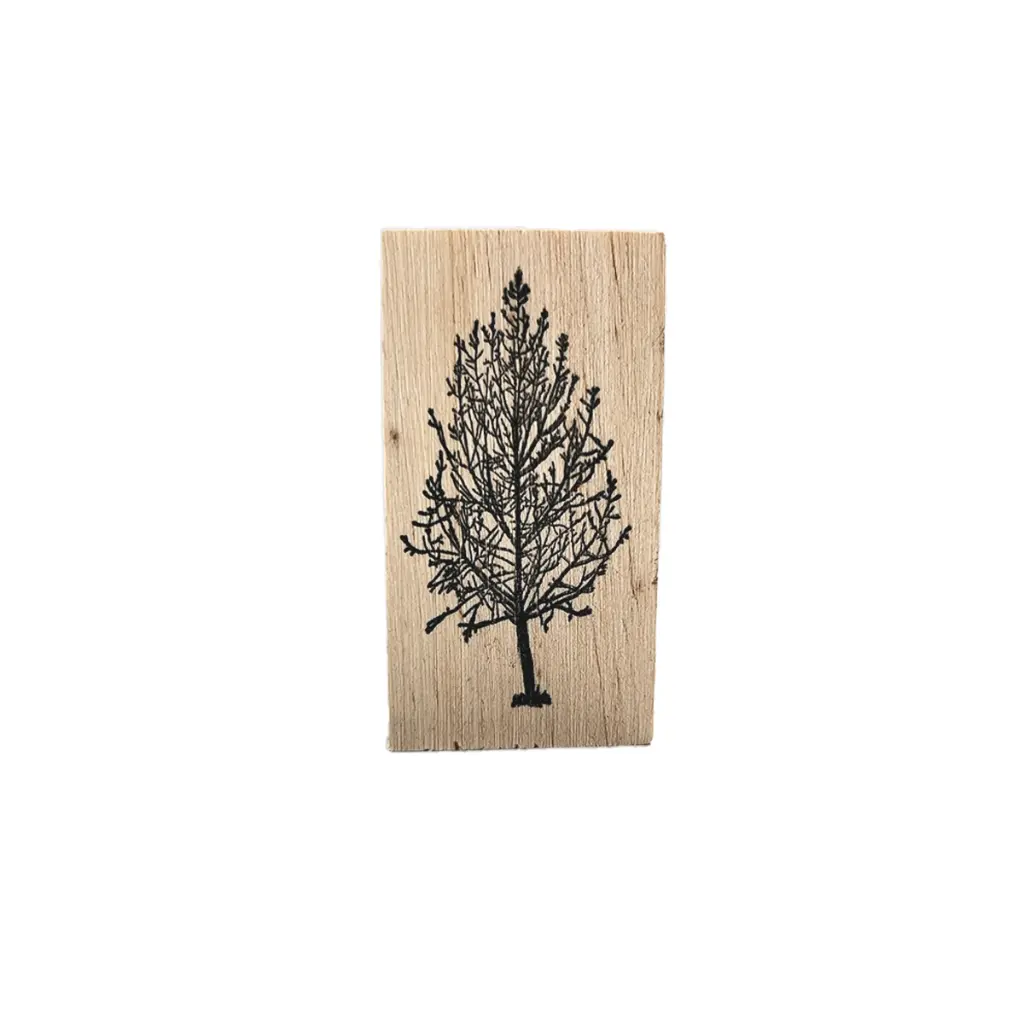 Sello árbol sin hojas