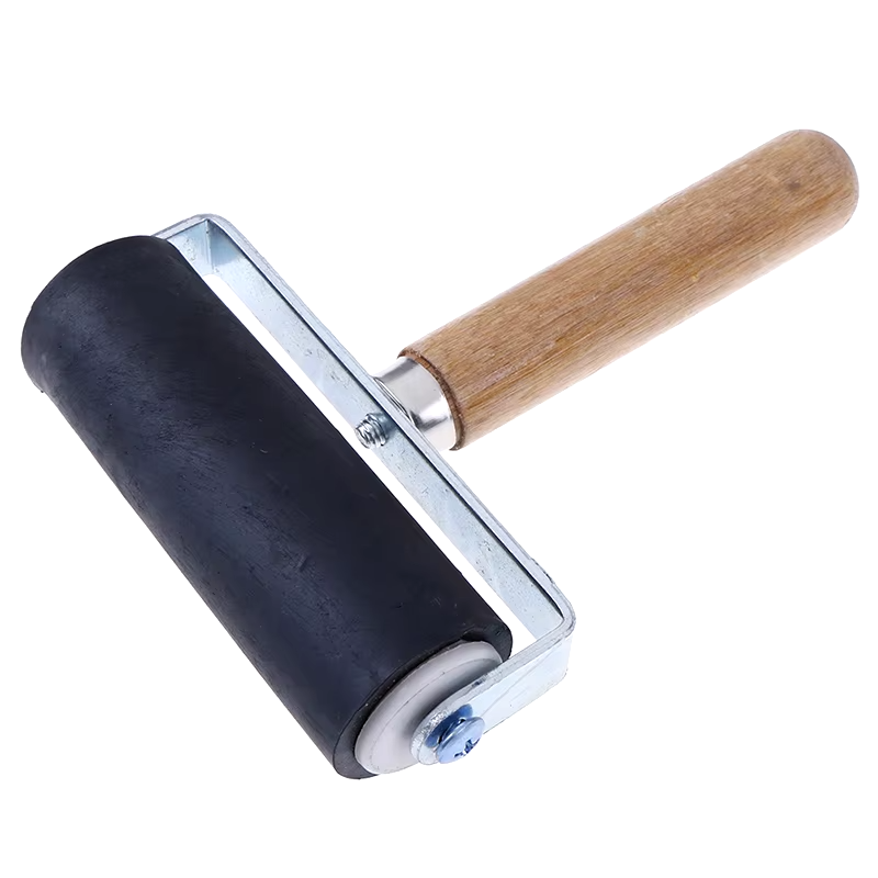 [MG-RG10B] Rodillo de goma rígido para grabado 10 cm