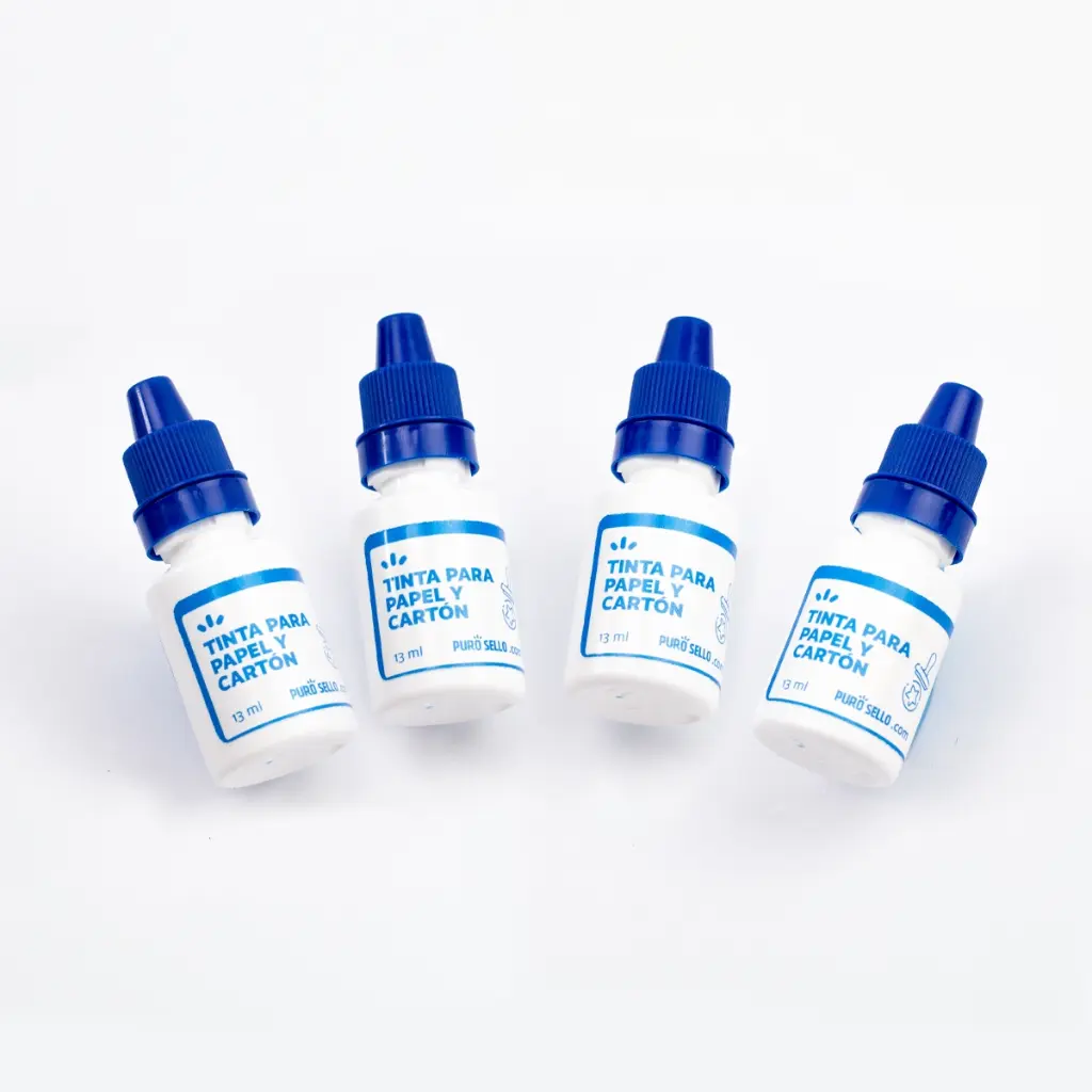 Tinta para sellos 13 ml - amarillo - papel y cartón 