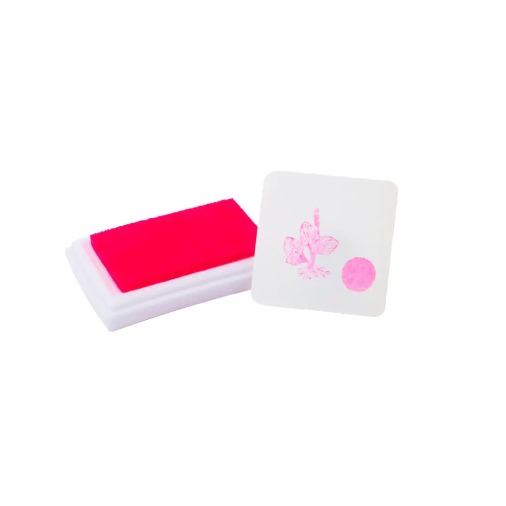 [ALM-7RO] Almohadilla alta con tinta rosa