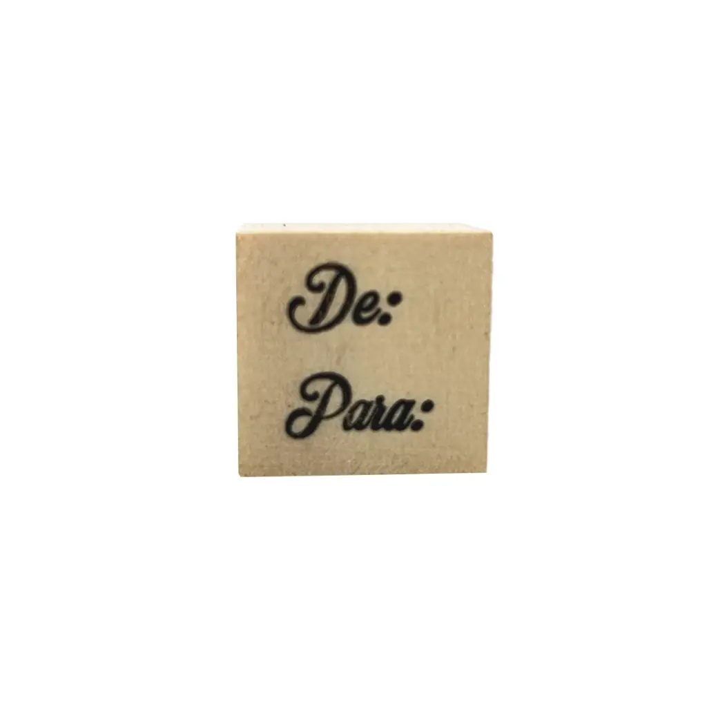 [SCA-NAV-15] Sello De / para letra cursiva