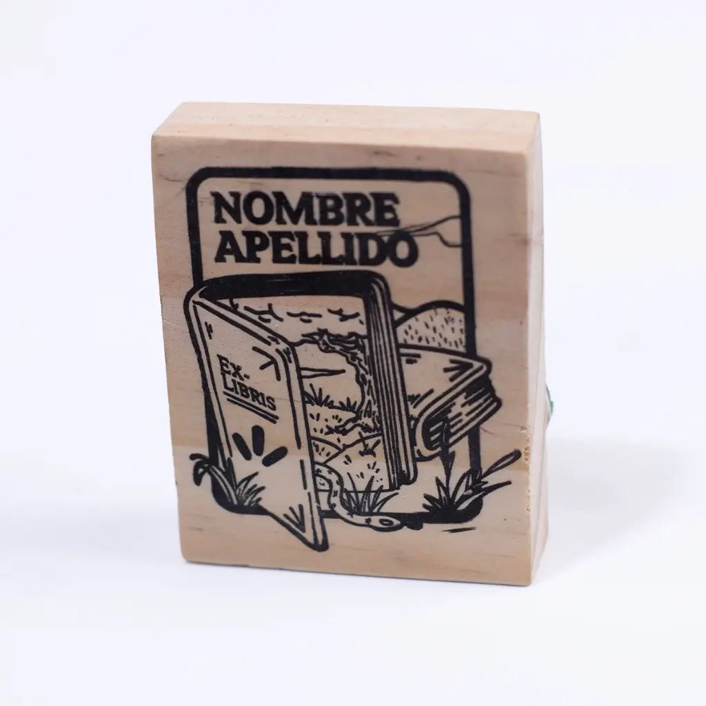 [SP-EX-03] Exlibris personalizado libros