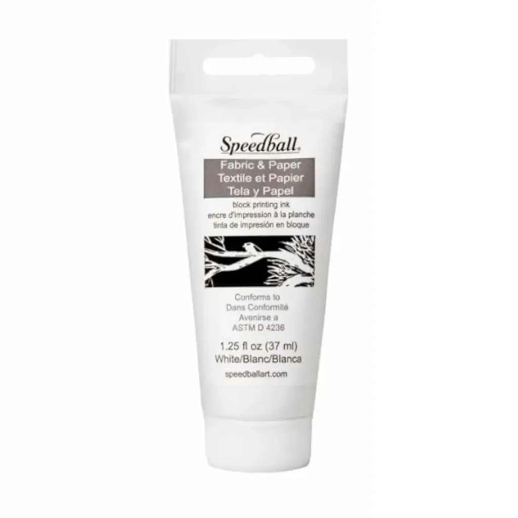 [TS-37B] Tinta para tela Speedball  37ml - Blanco