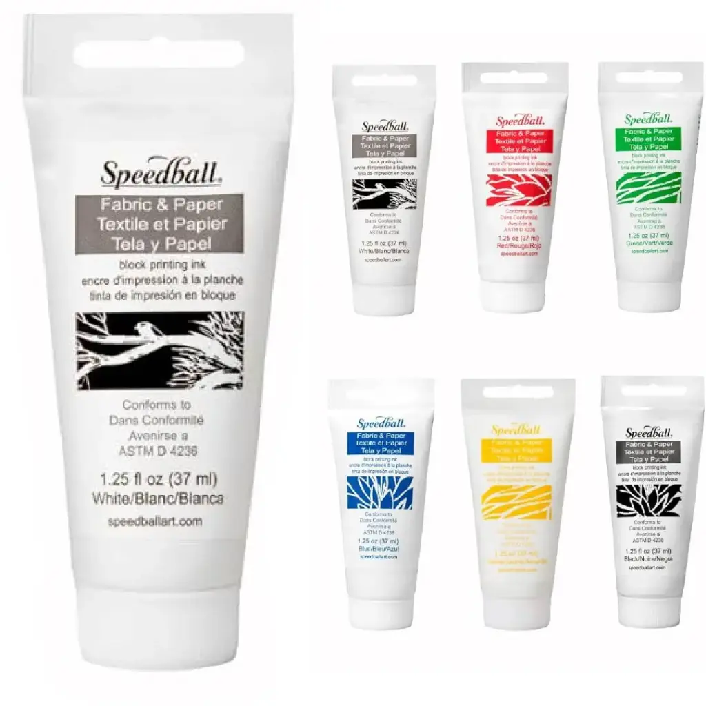 Tinta para tela Speedball  37ml - Blanco