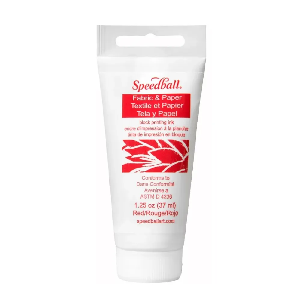 [TS-37R] Tinta para tela Speedball  37ml - Rojo