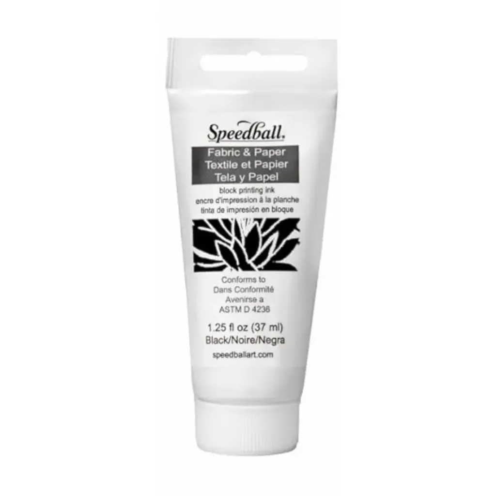 Tinta para tela Speedball  37ml - Negro