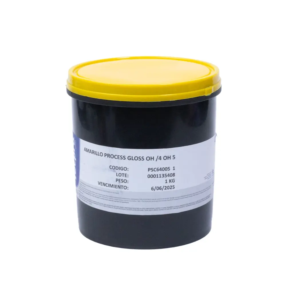 [MG-TOKA] Tinta para grabado en linóleo offset amarillo- 1 kilo