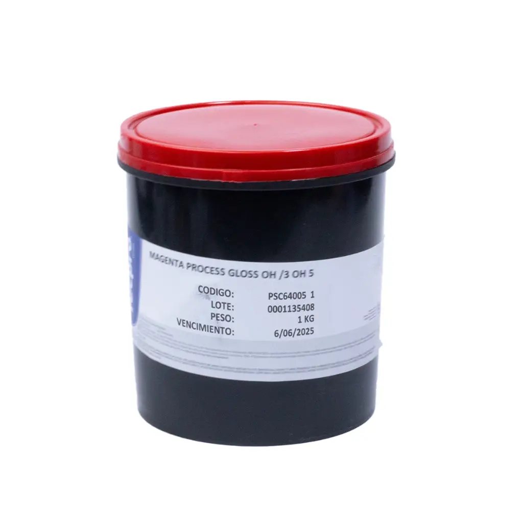 Tinta para grabado en linóleo offset magenta- 1 kilo