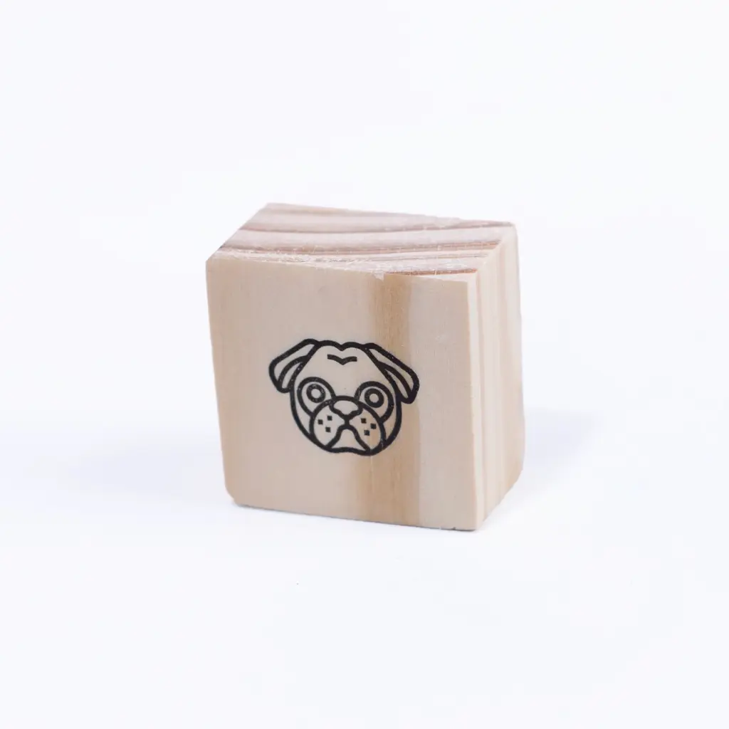 [SCA-PER-52] Sello perro pug