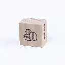 Sello semillas de café