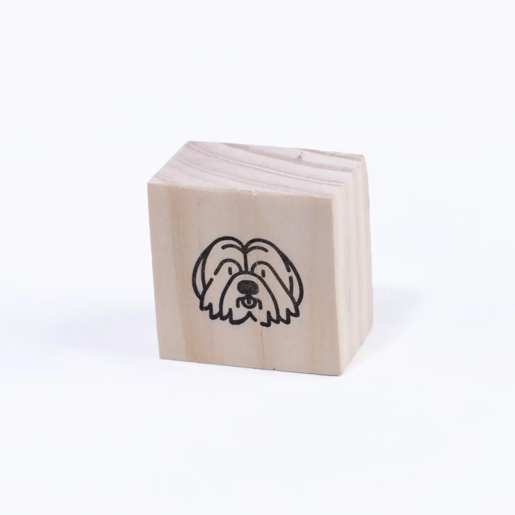 [SCA-PER-17] Sello perro shih tzu