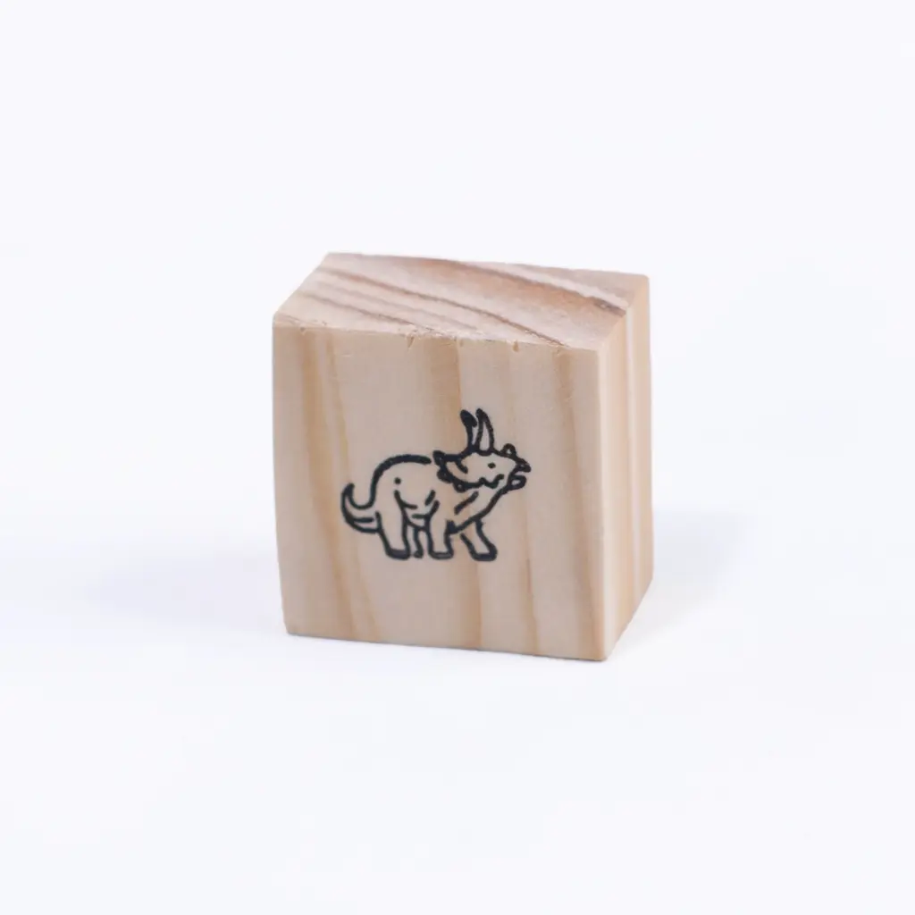 [SCA-AND-54] Sello dinosaurio triceratops