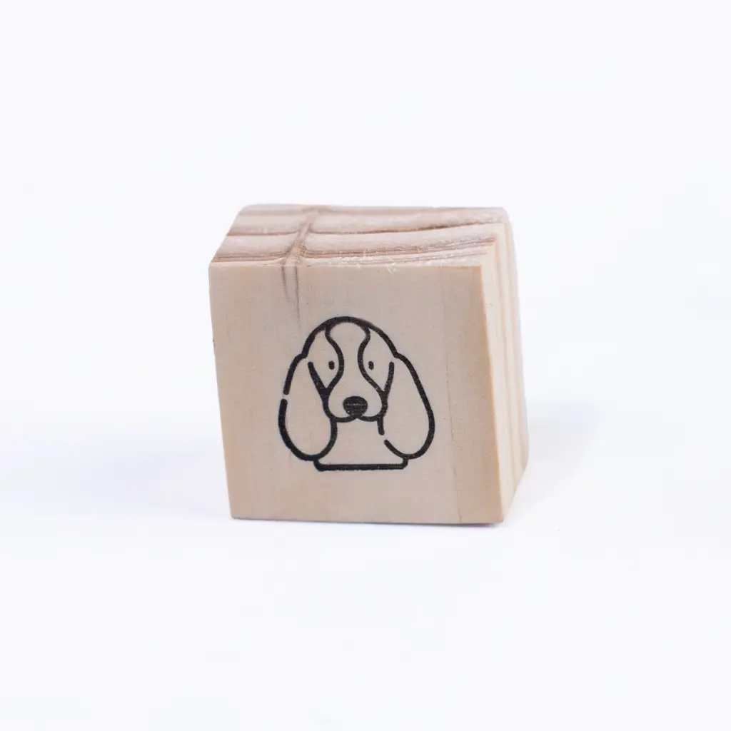 [SCA-PER-65] Sello perro basset hound
