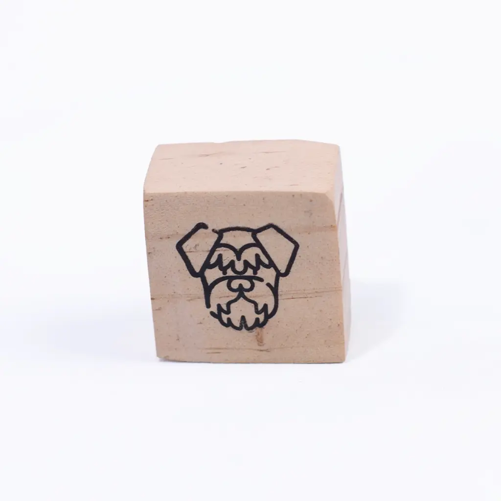 [SCA-PER-43] Sello perro schnauzer