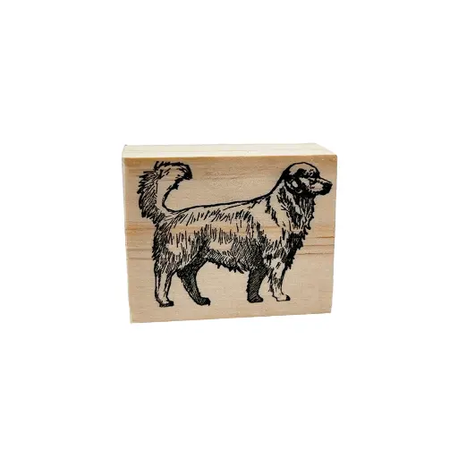 [SCA-PER-69] Sello Golden retriever