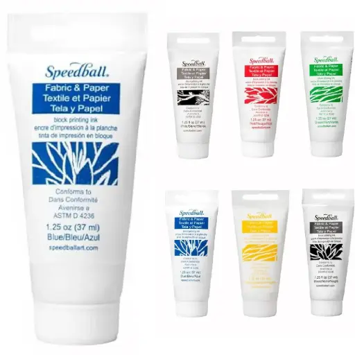 [TS-37AZ] Tinta para tela Speedball  37ml - Azul