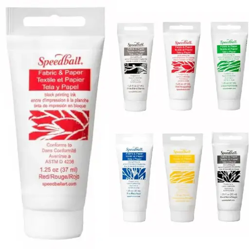 [TS-37R] Tinta para tela Speedball  37ml - Rojo