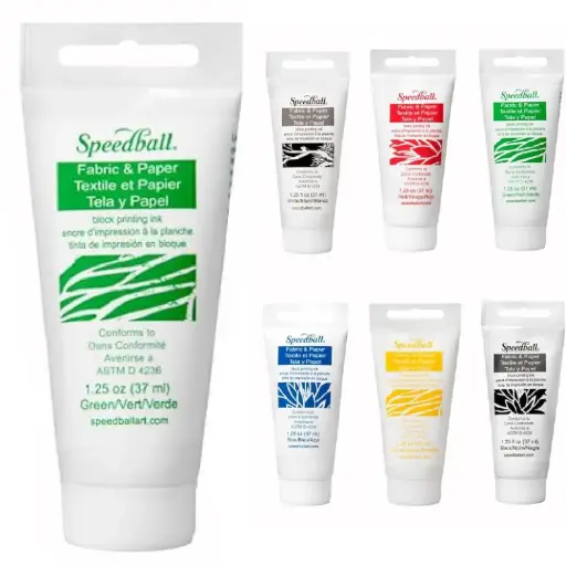 [TS-37V] Tinta para tela Speedball  37ml - Verde