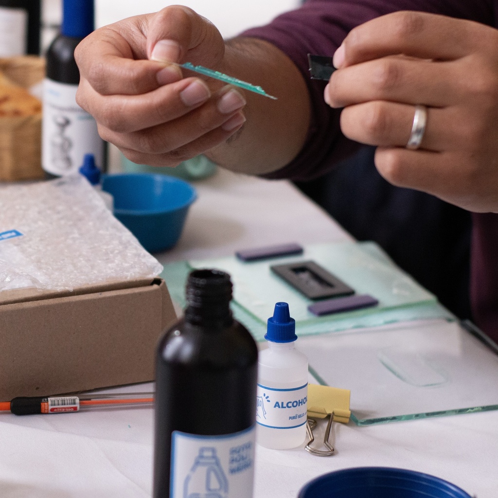 Curso de sellos en fotopolímero líquido
